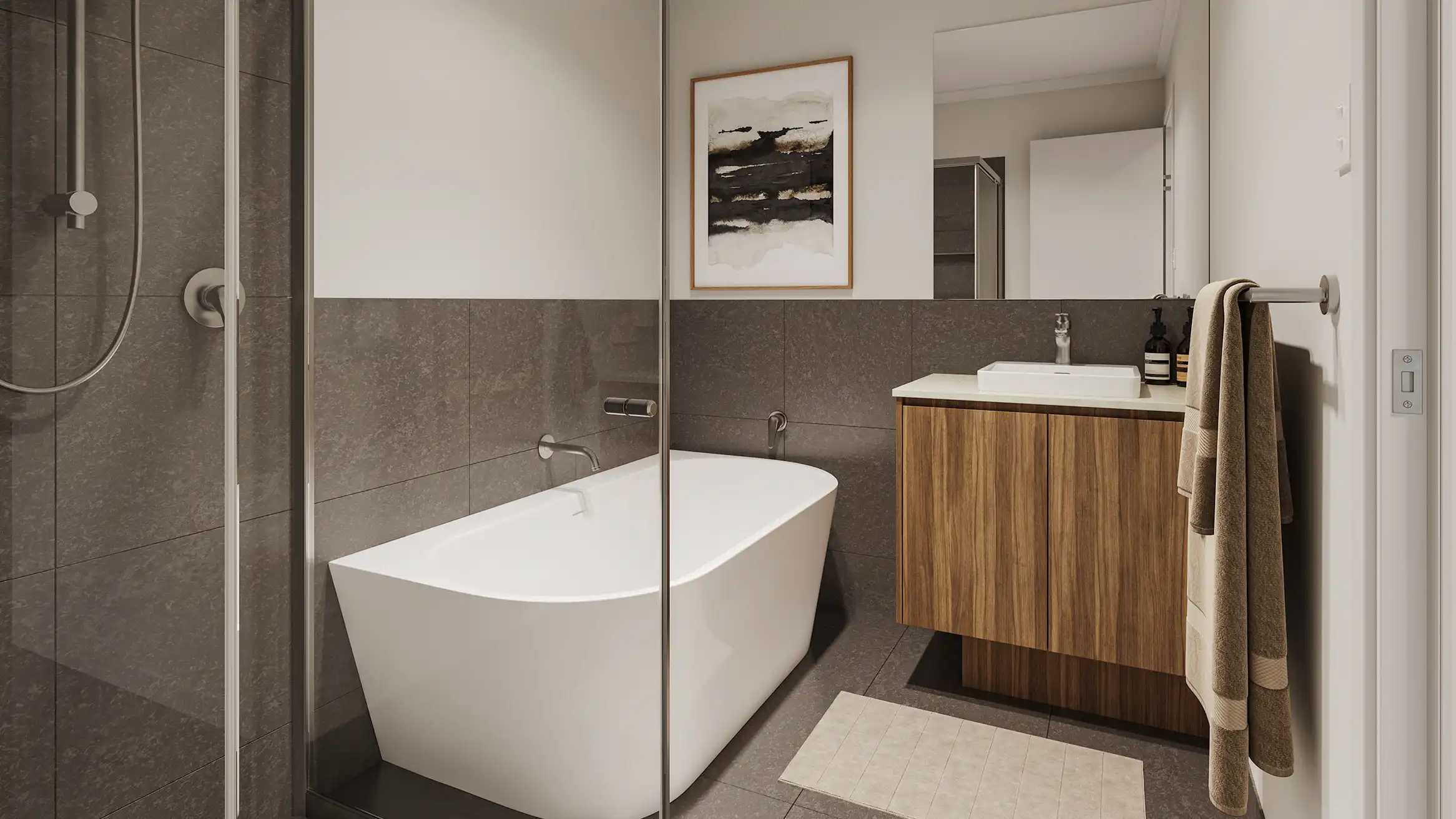 Umber Bathroom